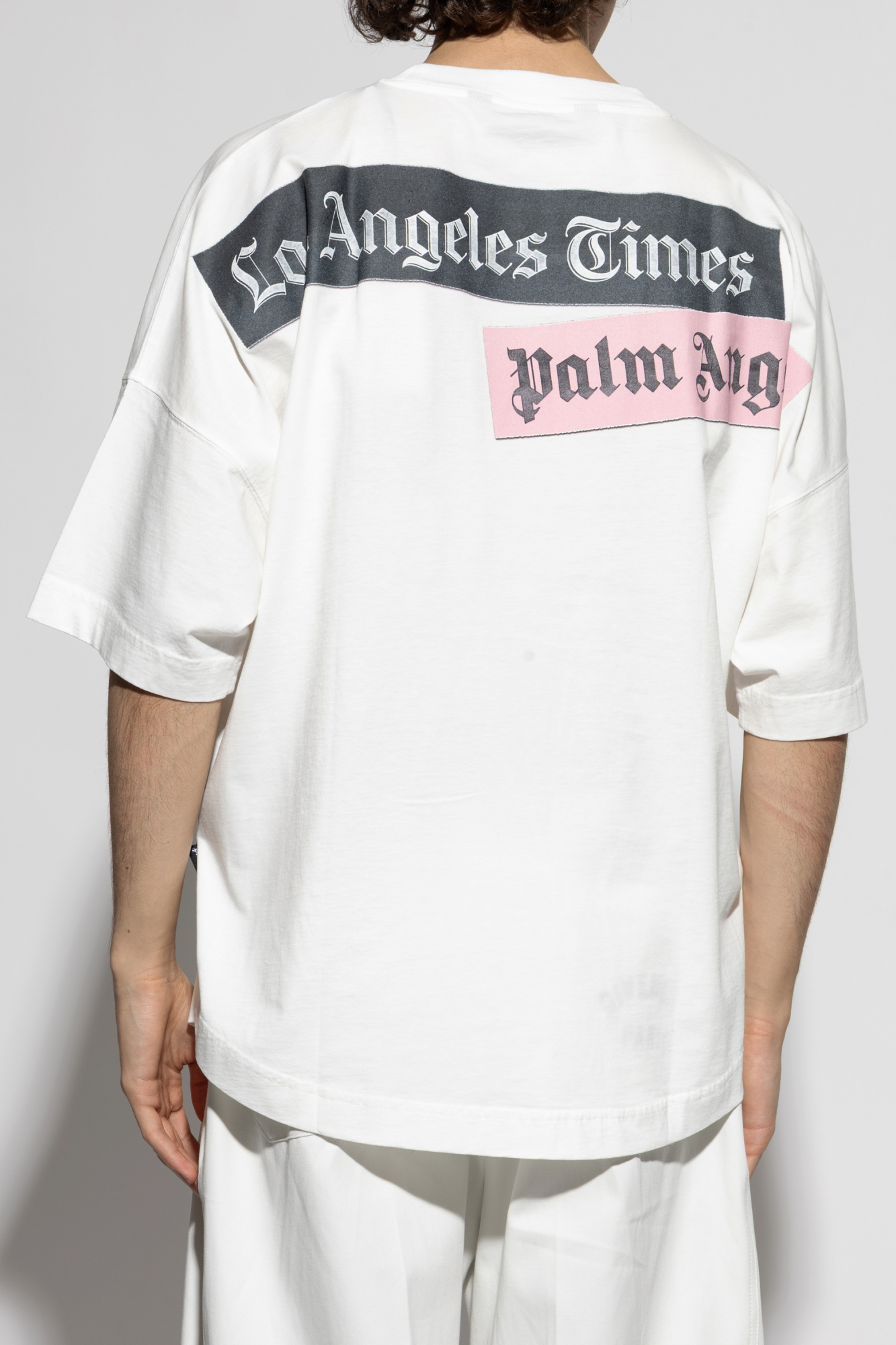 特売 Men's | print with T-shirt Angels Palm Clothing Vitkac | トップス
